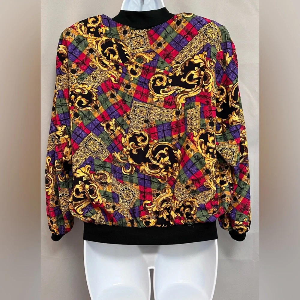 JKLA California Vintage 90s light weight Cardigan Jacket  Made in USA Sz‎ Large